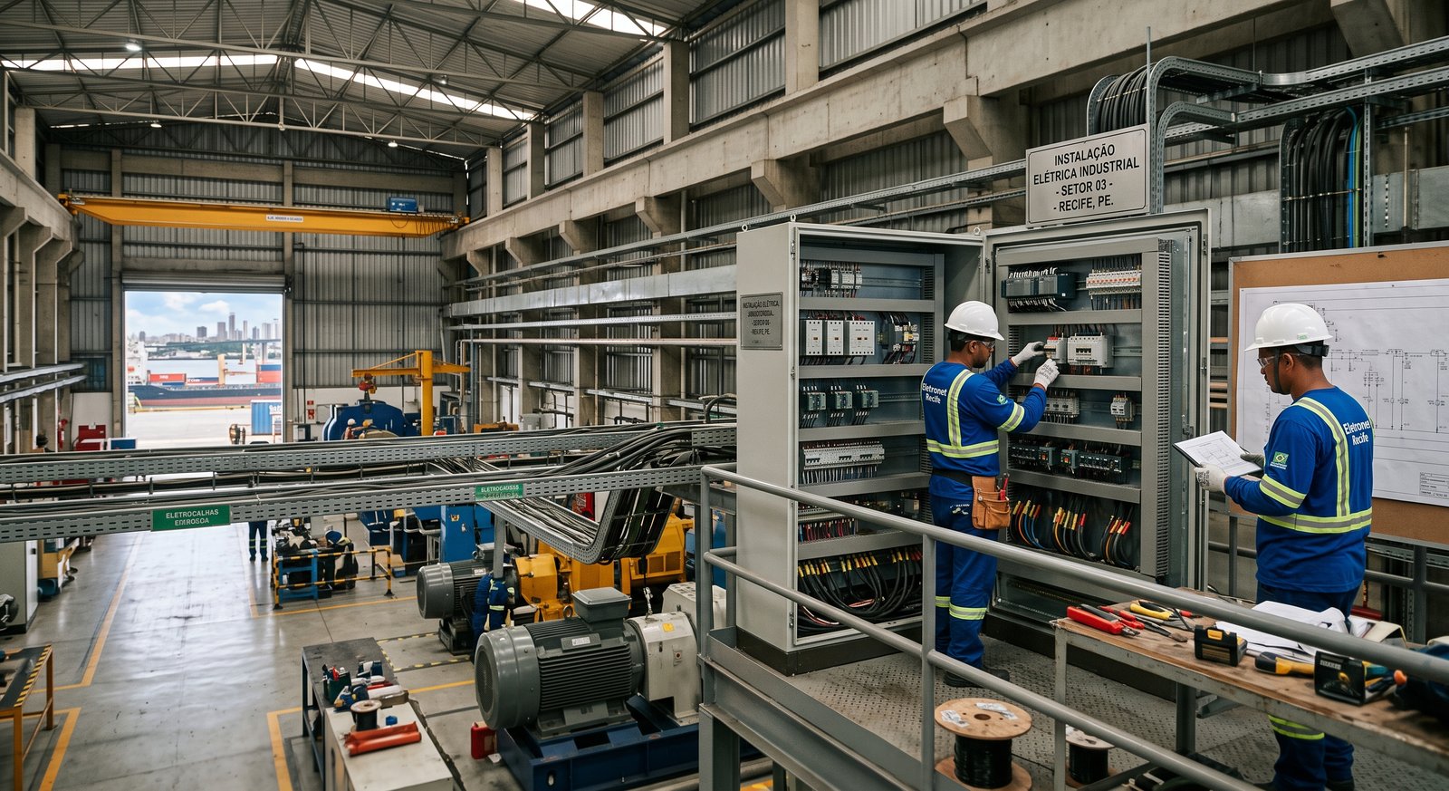 Instalação Elétrica Industrial em Recife